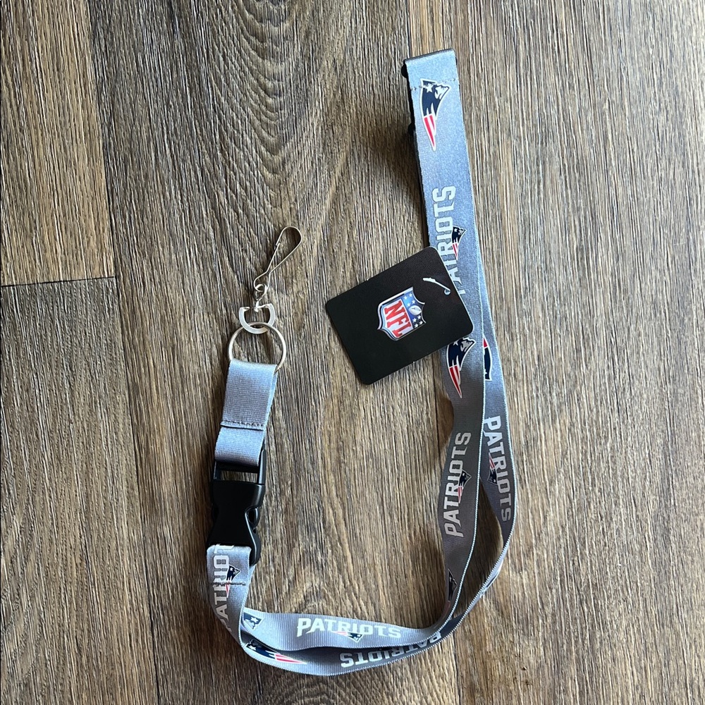 NFL Patriots lanyard